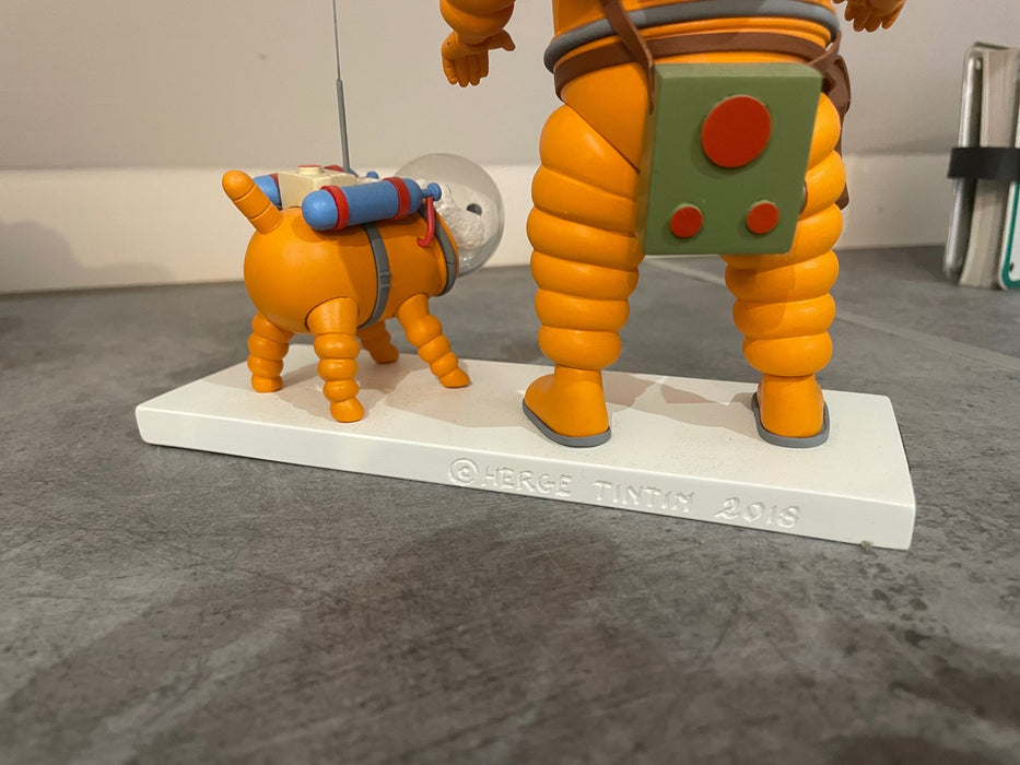 Figurine Tintin Et Milou sur la glace
