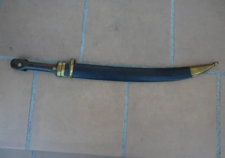 Kindjal Bebut Russe Original 1916 – Épée Courte d'Officier d'Artillerie WW1 – Avec Fourreau d'Origine