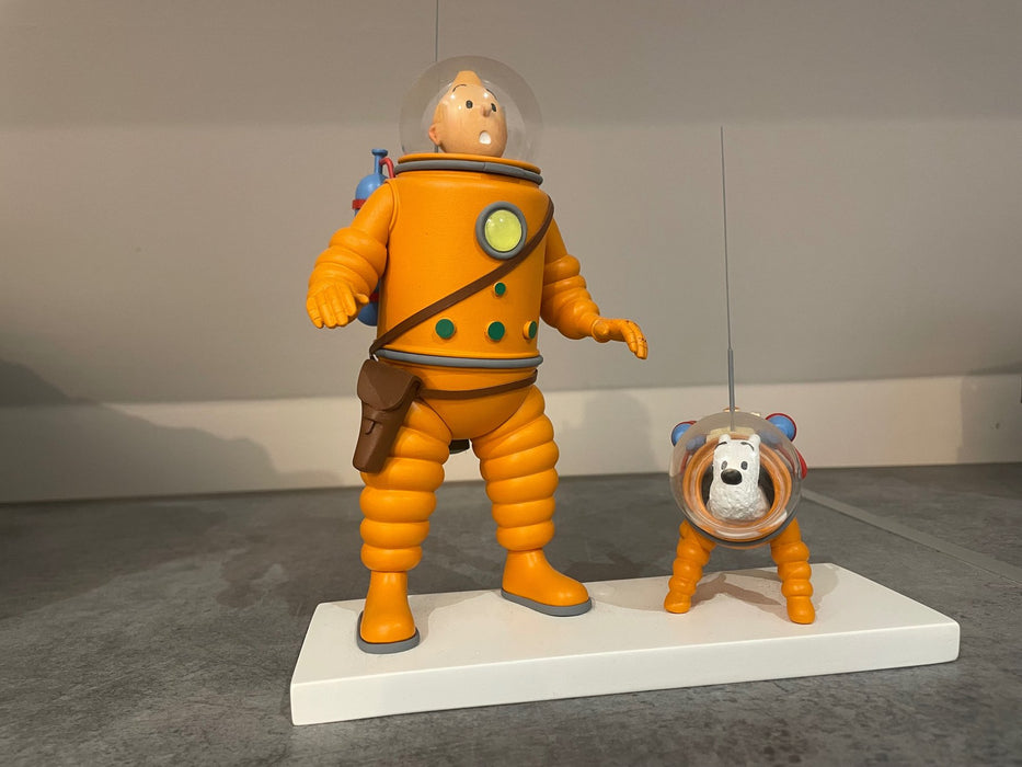Figurine Tintin Et Milou sur la glace