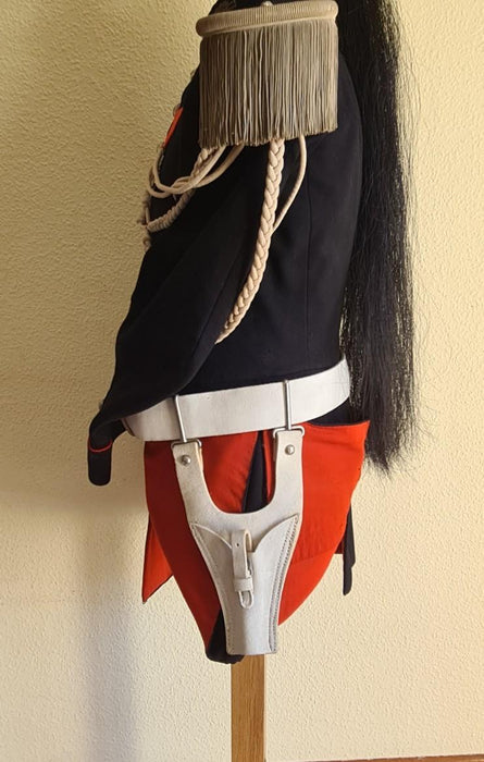 Ancien officier de cavalerie uniforme militaire de la Gendarmerie française