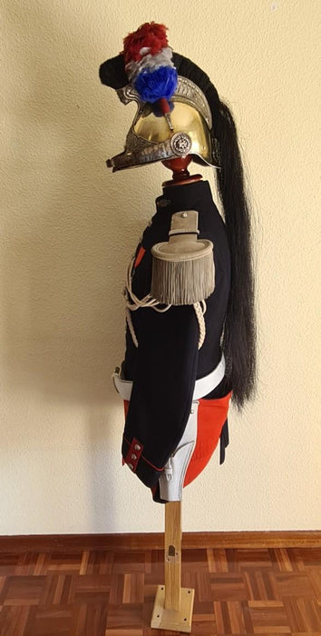 Ancien officier de cavalerie uniforme militaire de la Gendarmerie française