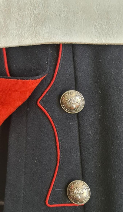 Ancien officier de cavalerie uniforme militaire de la Gendarmerie française