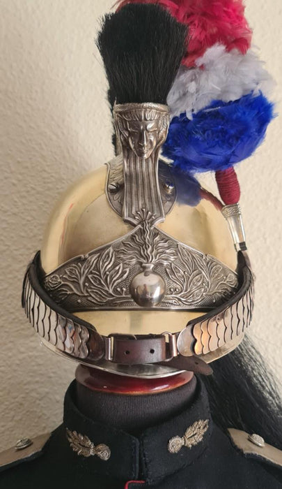 Ancien officier de cavalerie uniforme militaire de la Gendarmerie française