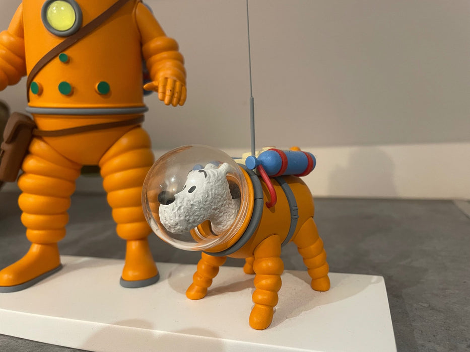 Figurine Tintin Et Milou sur la glace