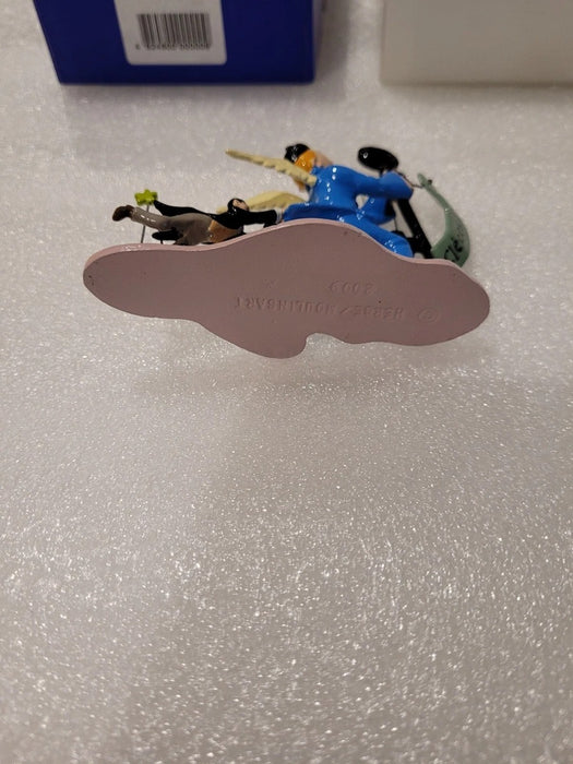 Tintin La Clé des Champs  Leblon Figurine Rare et Authentique