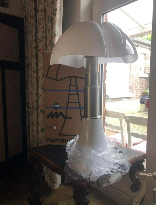 Grande lampe blanche de Martinelli Luce Neuf avec emballage
