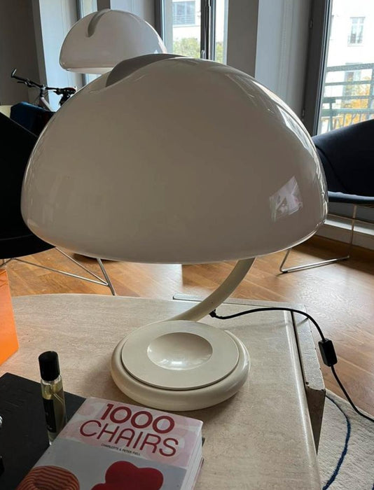 Lampe Serpente Martinelli Luce design italien 1965