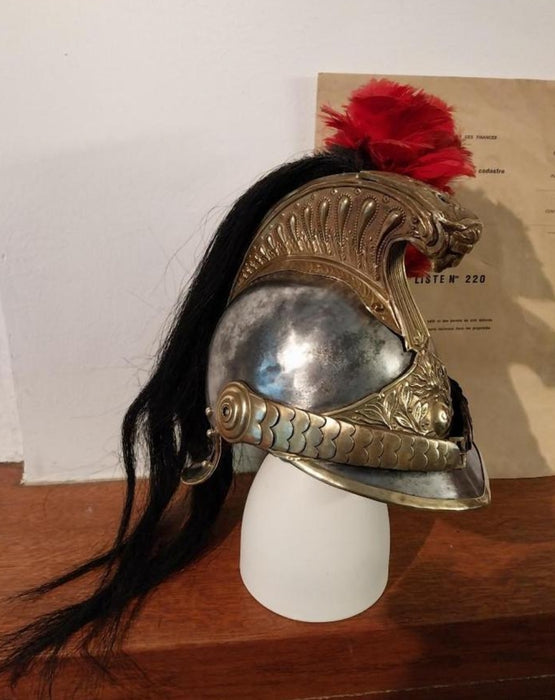 Casque militaire de cavalerie Dragons