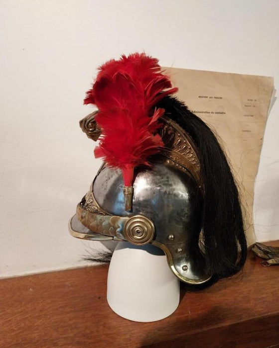 Casque militaire de cavalerie Dragons