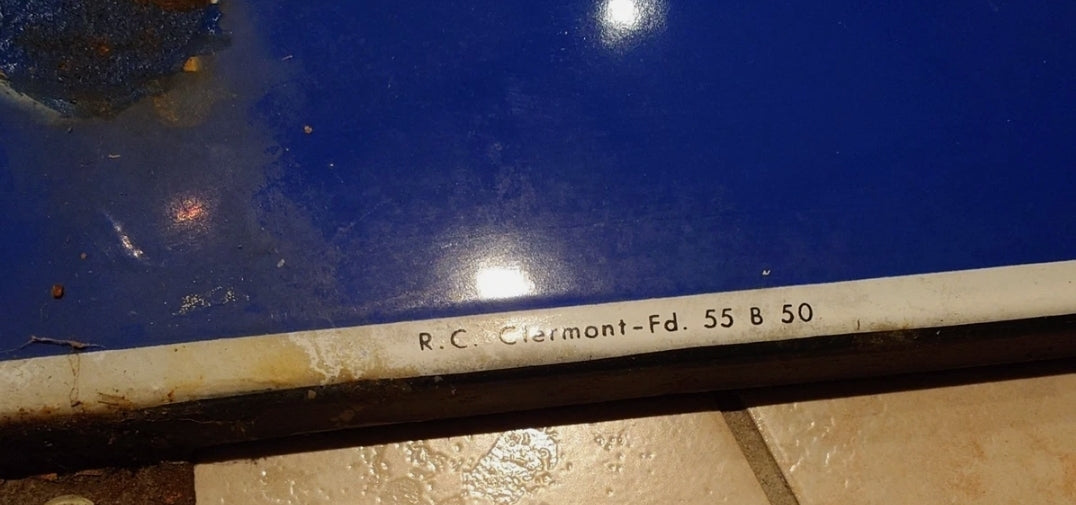 Plaque émaillée ancienne Michelin Bibendum