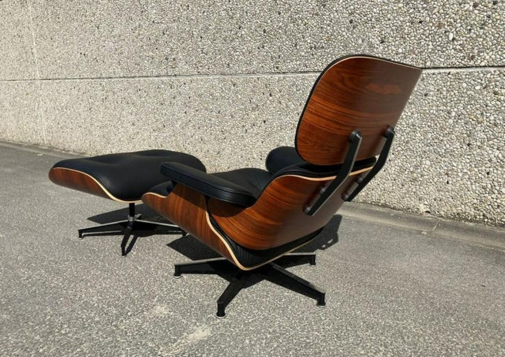 Fauteuil Herman Miller Eames Lounge avec repose-pieds