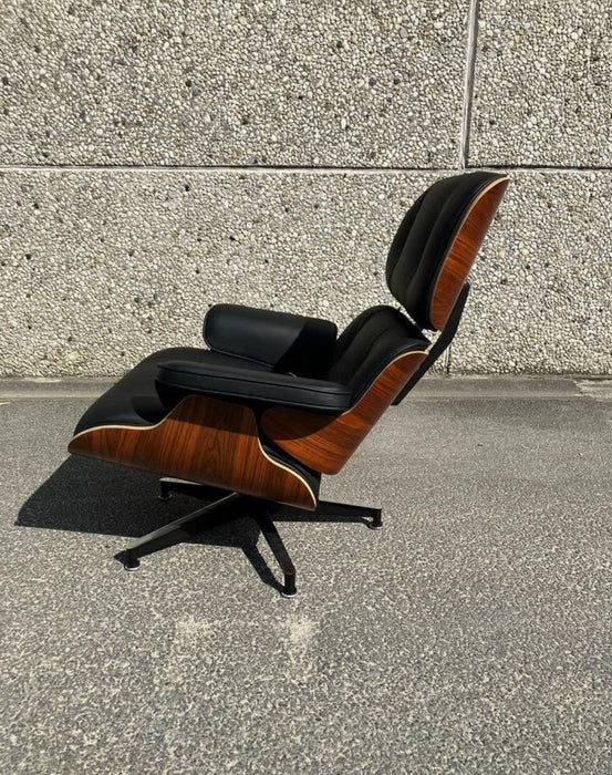 Fauteuil Herman Miller Eames Lounge avec repose-pieds