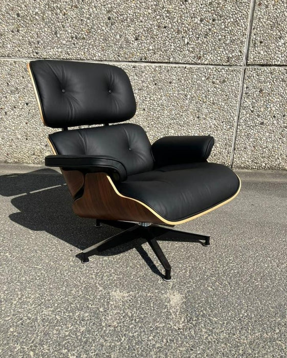 Fauteuil Herman Miller Eames Lounge avec repose-pieds