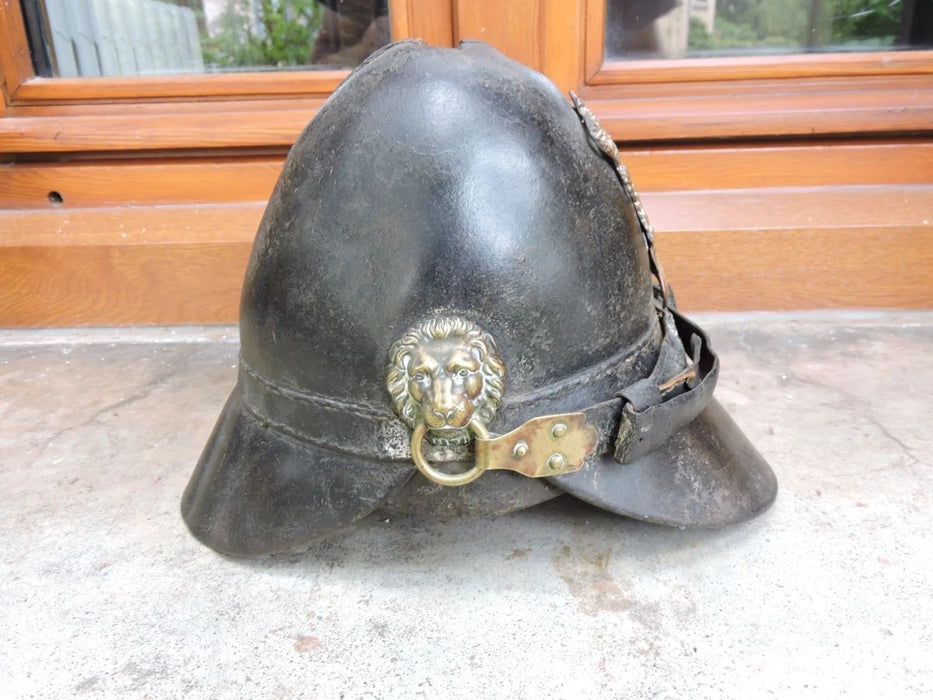 Casque à chenille bavarois modèle 1861 pour hommes de troupe