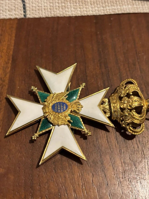 Insigne Commandeur de L'ordre de la Vigilance Saxe Weimar En Or
