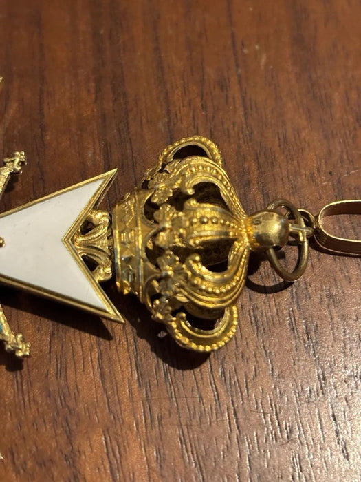 Insigne Commandeur de L'ordre de la Vigilance Saxe Weimar En Or