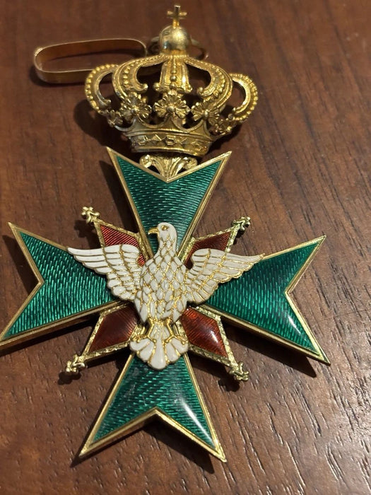 Insigne Commandeur de L'ordre de la Vigilance Saxe Weimar En Or