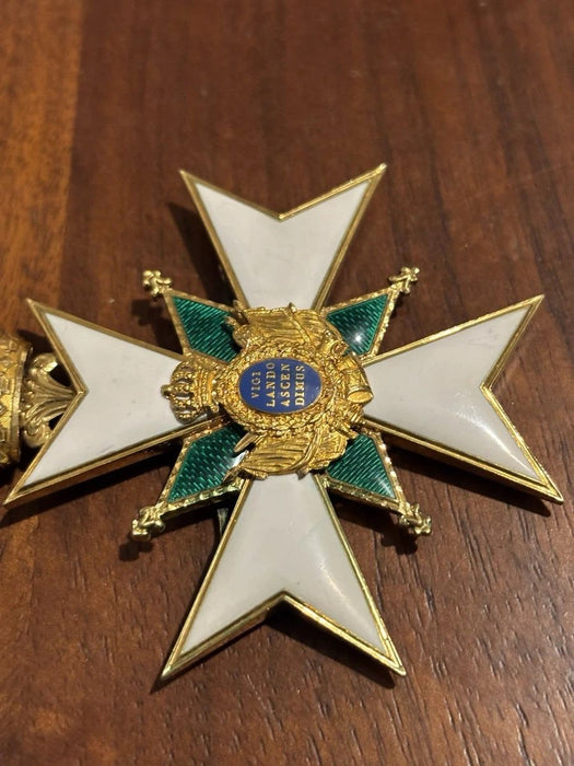 Insigne Commandeur de L'ordre de la Vigilance Saxe Weimar En Or