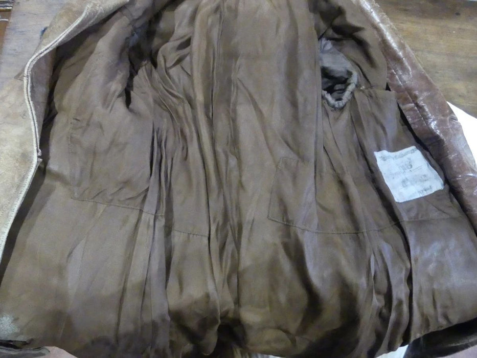 Manteau cuir pilote de chasse allemand 1918 WW1