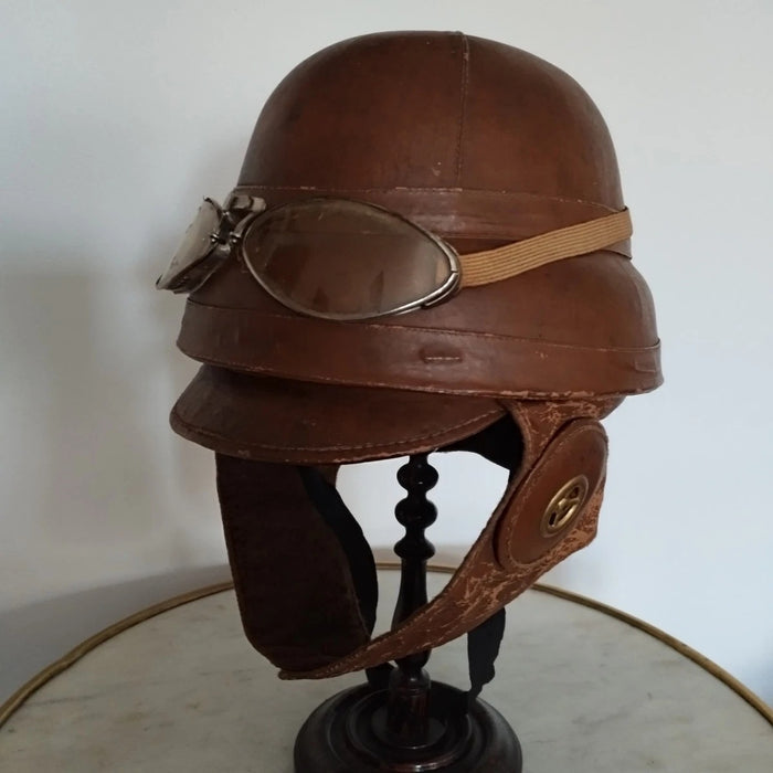 Casque de pilote d’aéronef ROOLD Rare et authentique