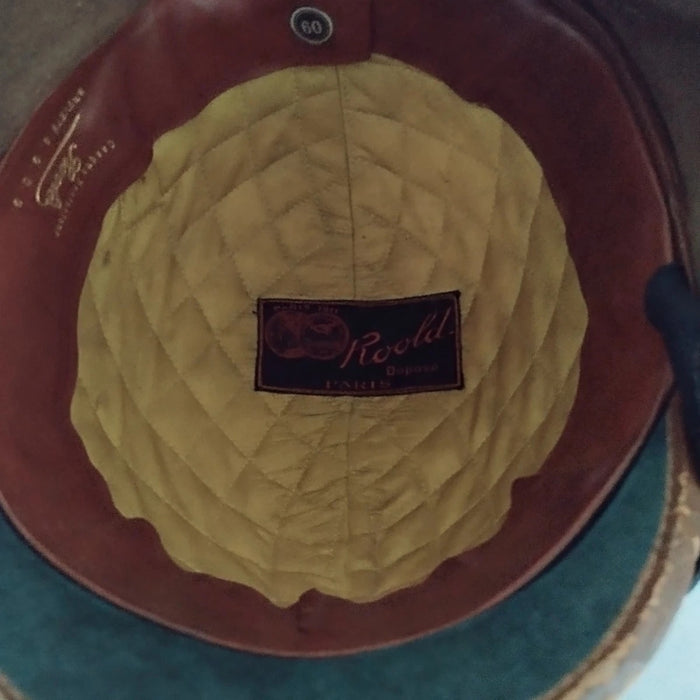 Casque de pilote d’aéronef ROOLD Rare et authentique