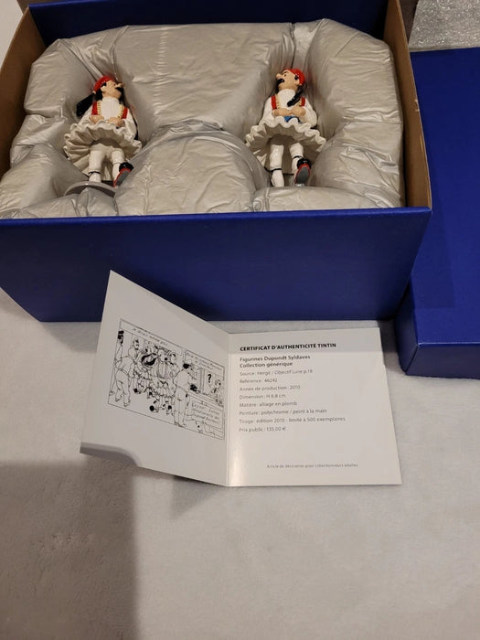 PIXI 46242 Scène Dupondt Syldaves Tintin hergé no leblon aroutcheff Neuf Rare