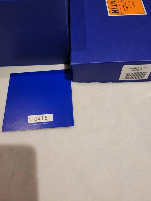 PIXI 46242 Scène Dupondt Syldaves Tintin hergé no leblon aroutcheff Neuf Rare