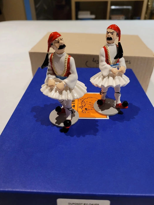 PIXI 46242 Scène Dupondt Syldaves Tintin hergé no leblon aroutcheff Neuf Rare