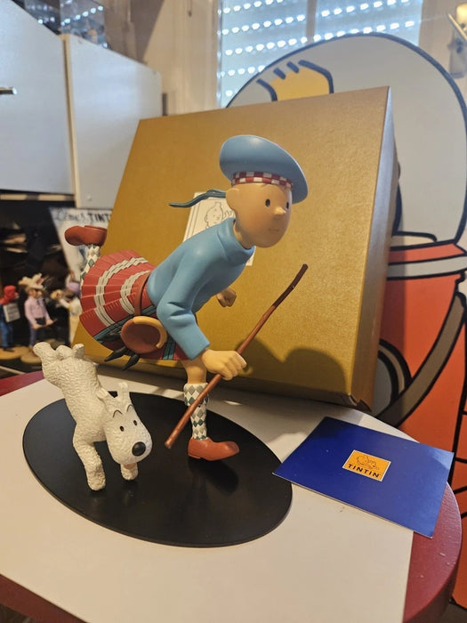 Figurine Tintin Kuifje Marie Leblon Delienne Tintin Ecossais 2004 Nostalgie