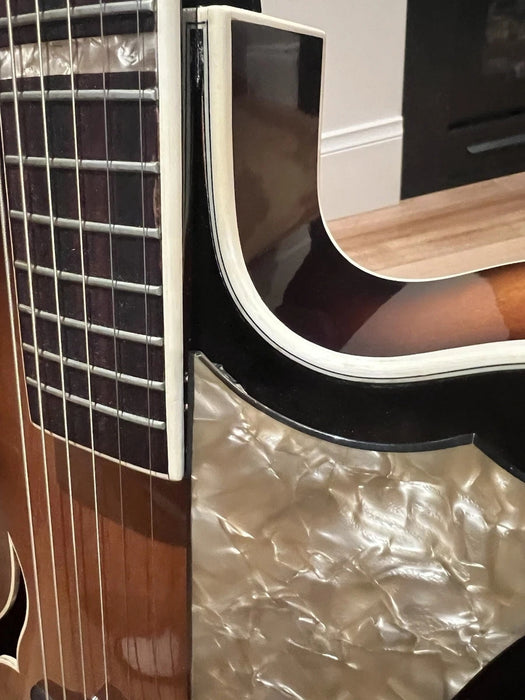 Guitare Jazz Archtop ISANA Deluxe 1959 – Vintage Allemande – Avec Étui d'Origine
