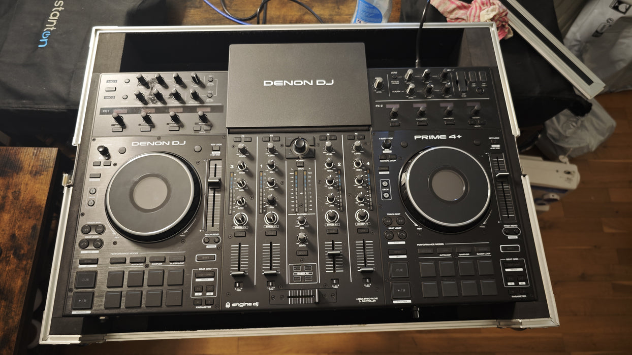 Denon DJ Prime 4 plus Contrôleur DJ autonome professionnel