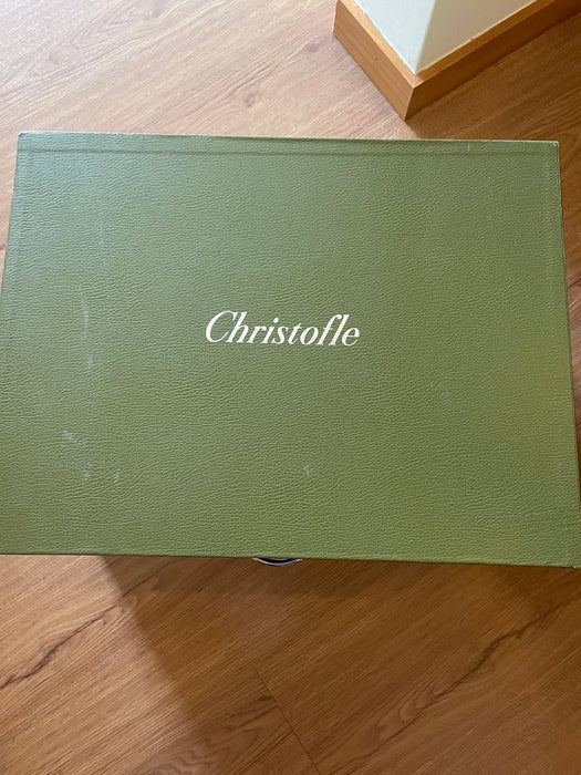 Coffret Christofle Argenté Rubans Croisés