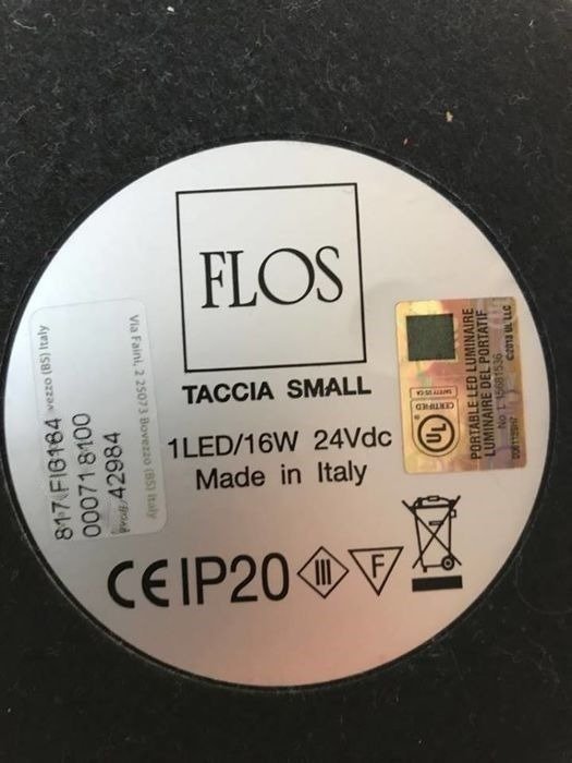 Lampe de table design Flos modèle Taccia Small