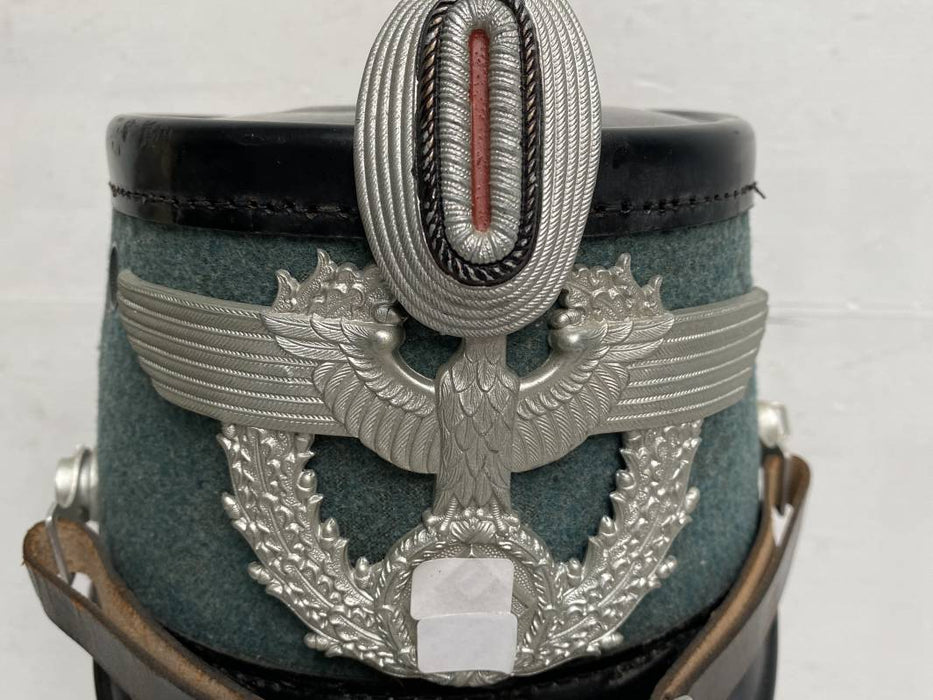 Casque Allemand Police Shako Troupe