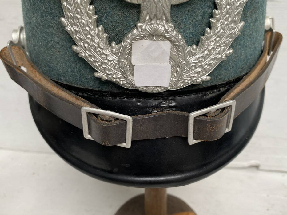 Casque Allemand Police Shako Troupe
