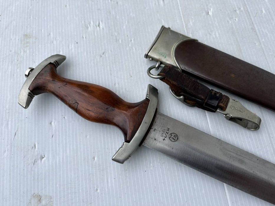 Dague Militaire Modèle 1933 Type Lourd avec Bélière d’Origine