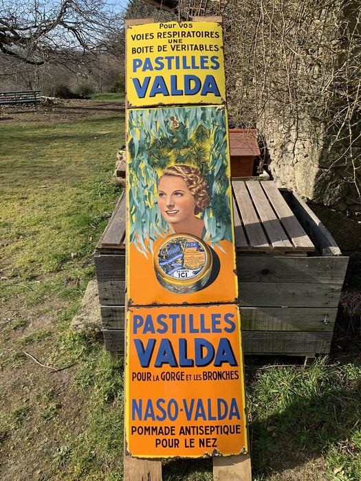 Pastille Valda Plaque émaillée