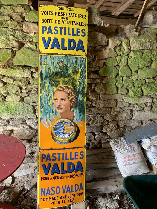 Pastille Valda Plaque émaillée