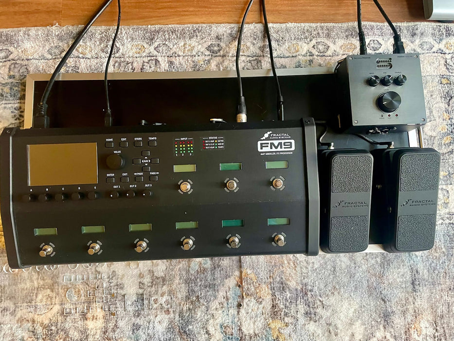 Fractal FM9 Turbo accessoires haut de gamme  Setup prêt à jouer