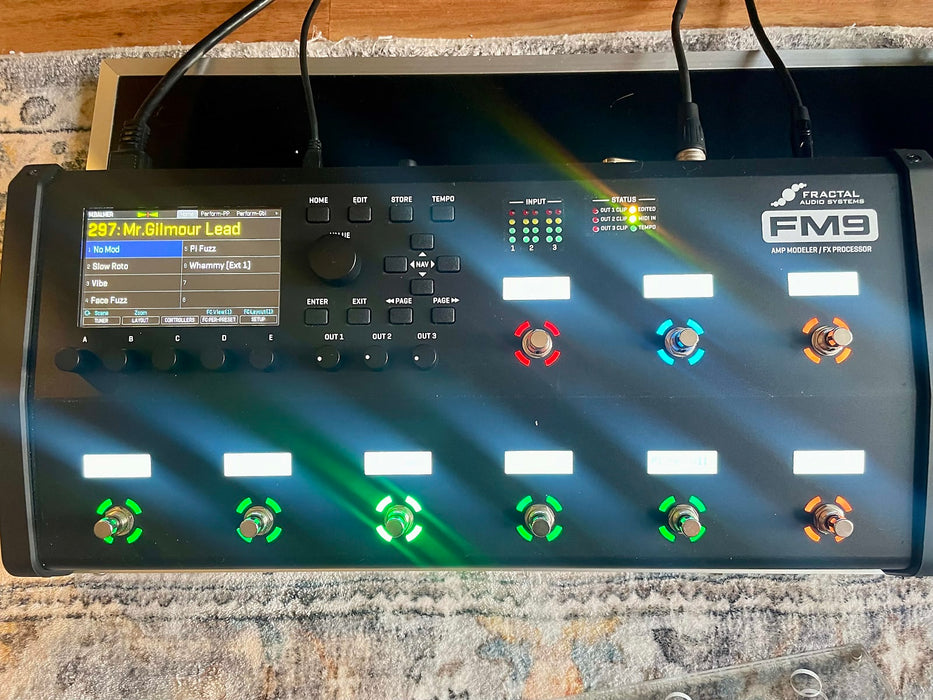 Fractal FM9 Turbo accessoires haut de gamme  Setup prêt à jouer